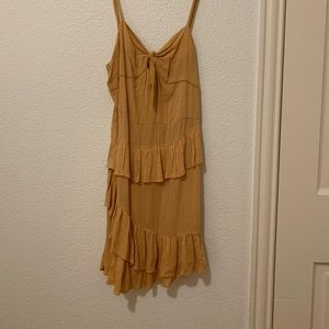 The Impeccable pig orange dress